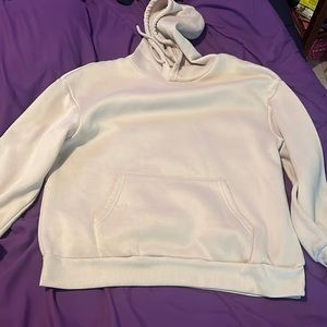 One pocket draw string hoodie
